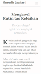 Mobile Screenshot of nurudin.jauhari.net
